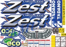 Комплект стикеров для КМУ Taданo Zest ECO 365